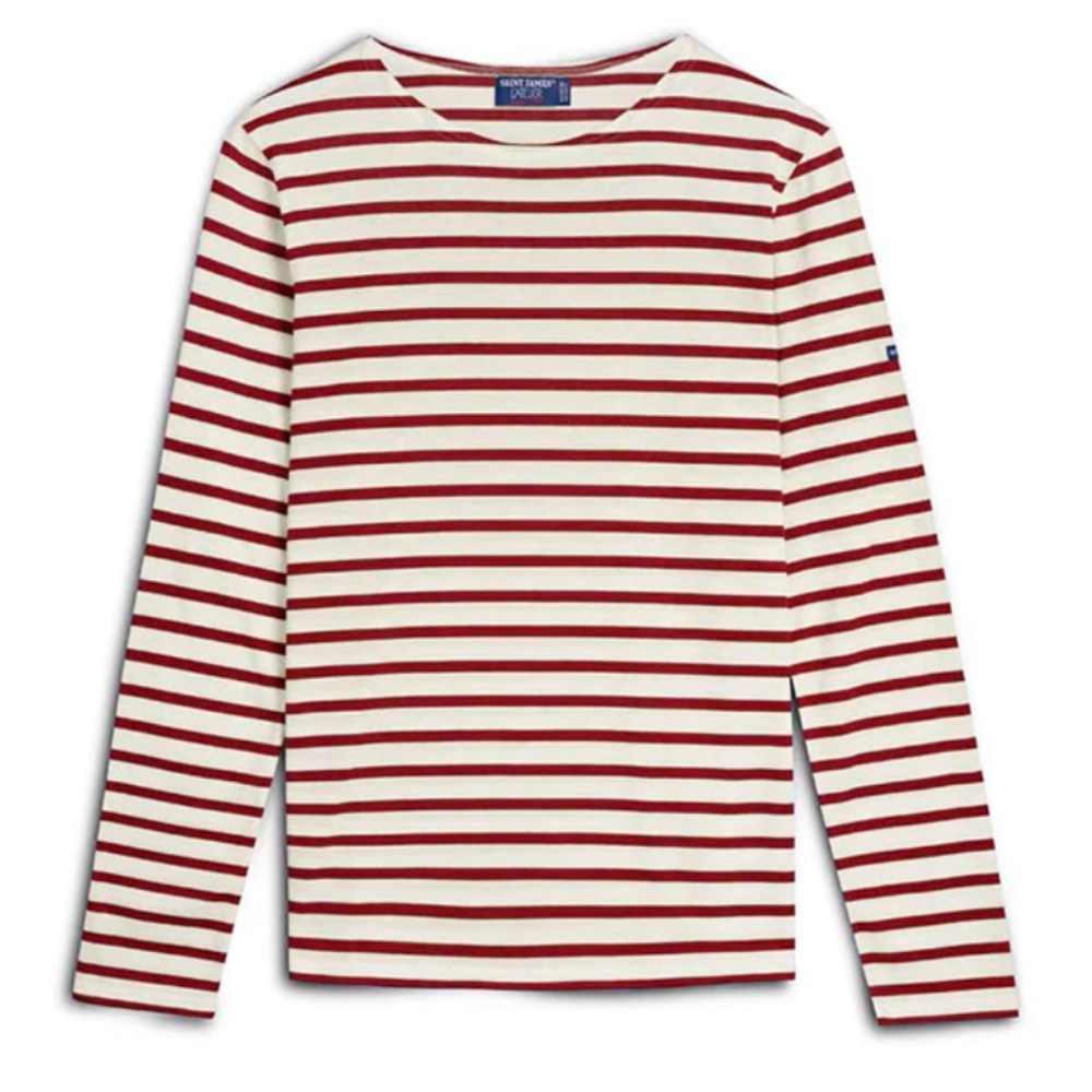 Saint James L’atelier Breton Stripe Shirt Men’s fit XL
